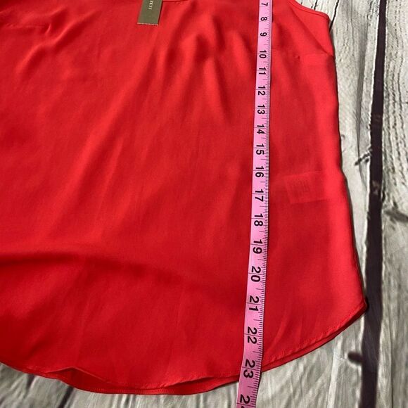 🆕 J CREW | Orange Red Tank Top - Picture 4 of 4